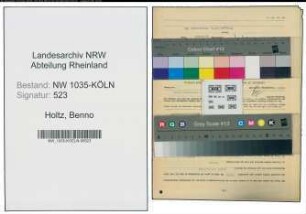 Entnazifizierung Benno Holtz , geb. 01.02.1908 (Bergingenieur)