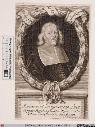 Bildnis Johann Christoph Spatz