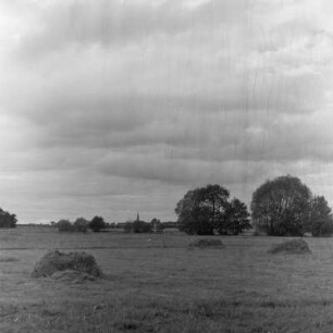 Landschaftsbild. Märkische Landschaft. : Wobraz krajiny. Markowska krajina.