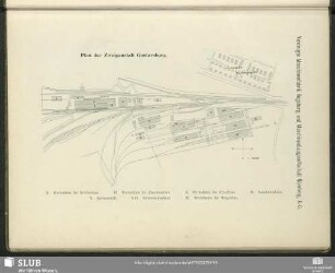 Plan der Zweiganstalt Gustavsburg