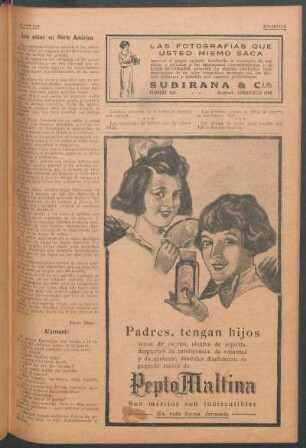 Los niños en Norte América