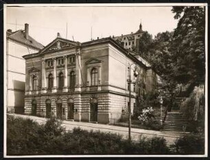 Stadttheater, Annaberg: Ansicht von Westen