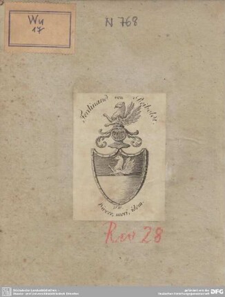 Exlibris: Ferdinand von Reiboldt