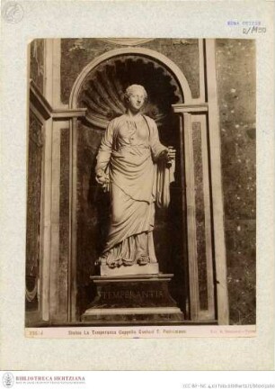 Statuenserie der vier Kardinaltugenden, Temperantia
