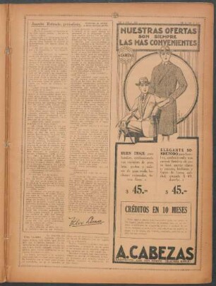 Juanón Estrada, periodista : (Recuerdos de antaño) - A Mario Martínez del Río