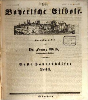 Baierscher Eilbote. 1844