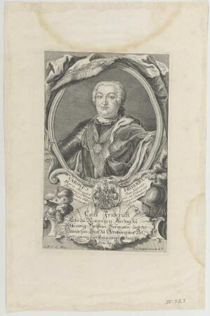 Bildnis des Carl Friderich zu Schleswig, Holstein, Stormarn und der Ditmarsen