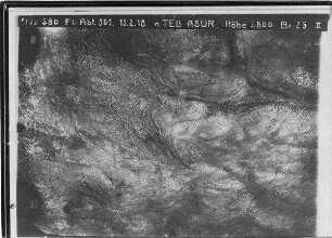 n. Tell Asur l.m.=301.583 l.u. tell asur s. 586 [GDIp00470] Pfeil falsch el-asur u.unten Mitte UBR W