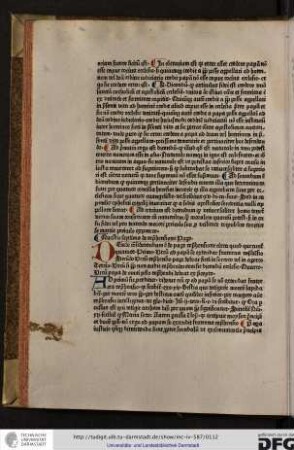 Deinde considerandum est de pape reprehensione, circa quod queruntur quatuor, primo utrum ad papam se extendat fraterna reprehensio...