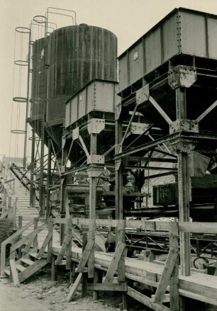 Riveris-Talsperre bei Trier, 1954-1956