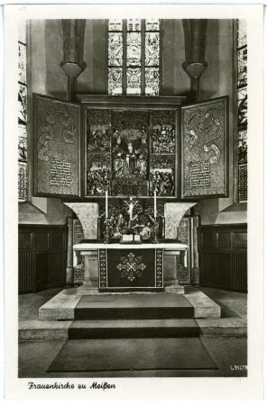 Meißen. Frauenkirche, Altar