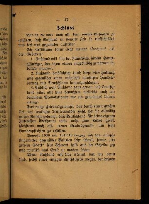 Schluß