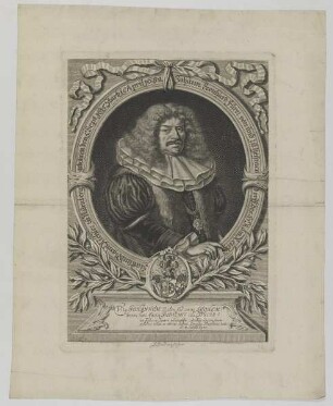 Bildnis des Johann Leonhard Fürer von und zu Heymendorf