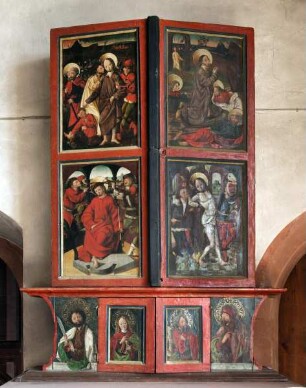 Kiedricher Marienaltar — Passion Christi