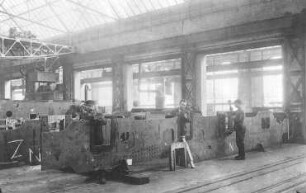 Rahmenbau (Borsig, Tegel) : Technikgeschichte | Maschinenbau | Verkehrswesen | Eissenbahnwesen | Dampflokomotiven