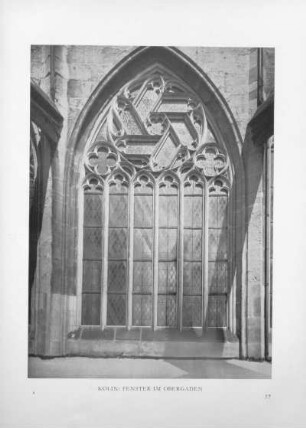 Kolin: Fenster im Obergaden