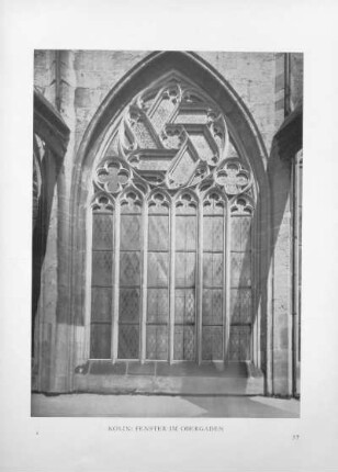 Kolin: Fenster im Obergaden