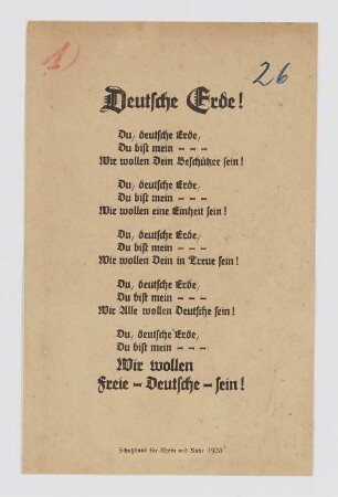 "Deutsche Erde!"