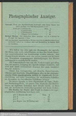 Photographischer Anzeiger