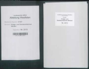 Verpachtung des Amtes Limberg: Pachtkontrakte