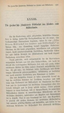 539-550 Die Herder'sche Illustrierte Bibliothek der Länder- und Völkerkunde