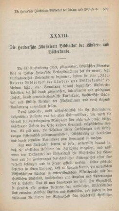 539-550 Die Herder'sche Illustrierte Bibliothek der Länder- und Völkerkunde