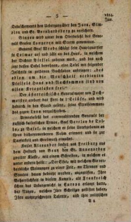 Eine chronologische Uebersicht der merkwürdigsten Begebenheiten in den Jahren 1808 - 1815. 1,3, Jahr 1814 und 1815