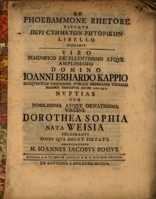De Phoebammone rhetore eivsqve peri schēmatōn rhētorikōn libello