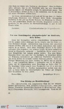 Das neue Naturschutzgebiet "Hügelgräber-Heide" bei Kirchlinteln, Kreis Verden