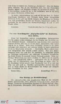 Das neue Naturschutzgebiet "Hügelgräber-Heide" bei Kirchlinteln, Kreis Verden