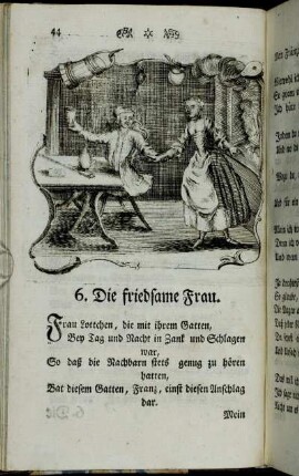 6. Die friedsame Frau.