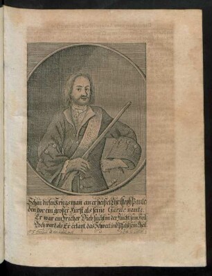 Schau diesen Kriegsman[n] an er heißet Christoph Pante ...