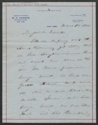 Brief an Ferruccio Busoni : 16.03.1914