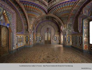 Castello di Sammezzano, Villa di Sammezzano, Pfauensaal, Sala dei Pavoni, Sala da Pranzo, Reggello