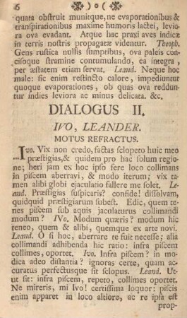 Dialogus II. Ivo, leander.