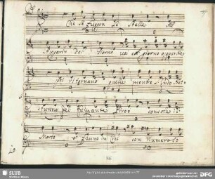 Recitativo: Che se fuggon le stelle