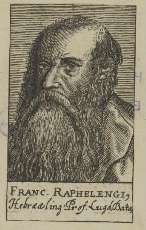 Bildnis des Franciscus Raphelengius