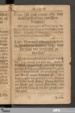 IV. Eines Briefes mancherley stylus.