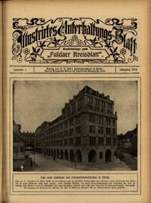 Ausgabe vom Sonntag, den 04. Januar 1914.