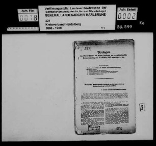 Vorlagen und Niederschriften der Kreisversammlung Ka