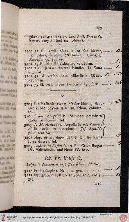 X. (Nr. 3205-3324)