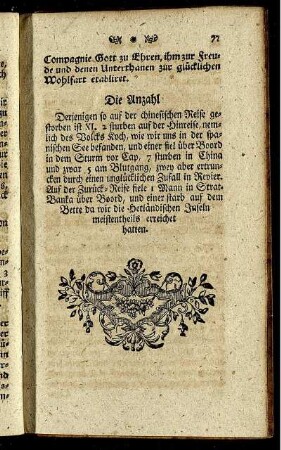 Die Anzahl.