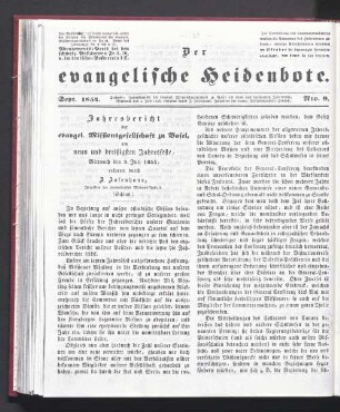 September 1854. Nro. 9