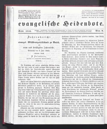 September 1854. Nro. 9