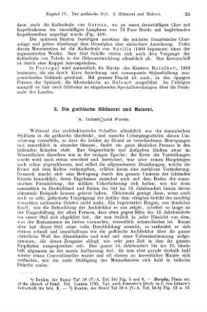 3. Die gothische Bildnerei und Malerei