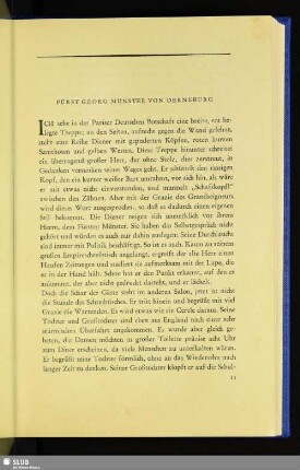 Fürst Georg Münster Von Derneburg