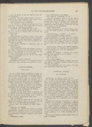 Capítulo LXXXIII - Su realización