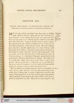 Journey from Heriuru to Seringapatam, through the western and middle parts of the Mysore dominions