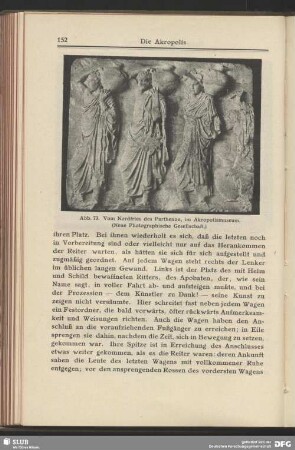 Vom Nordfried des Parthenon, im Akropolismuseum