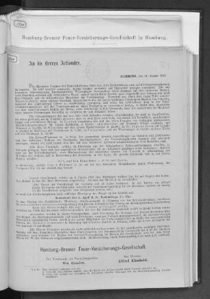 24.1878(1879): Rechnungs-Abschluss für das Geschäftsjahr ... // Hamburg-Bremer Feuer-Versicherungs-Gesellschaft in Hamburg